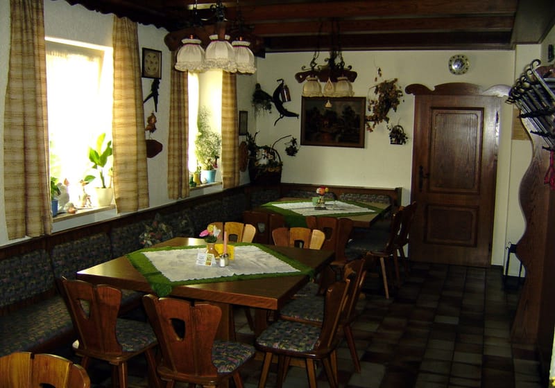 Gemütliche Gaststube der Entenmühle