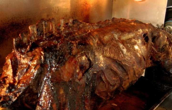 Wildschwein vom Grill