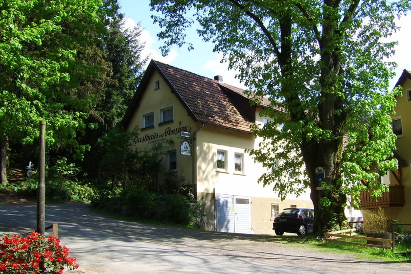 Hauptgebäude der Entenmühle mit Gästezimmern