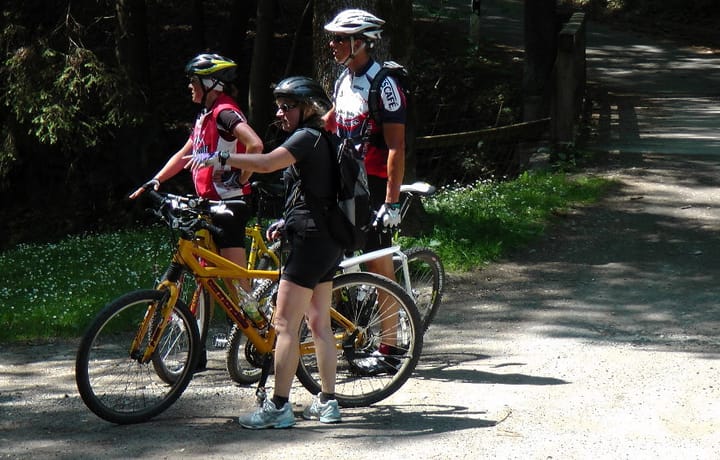 Radwanderweg ab der Entenmühle Richtung Bad Berneck